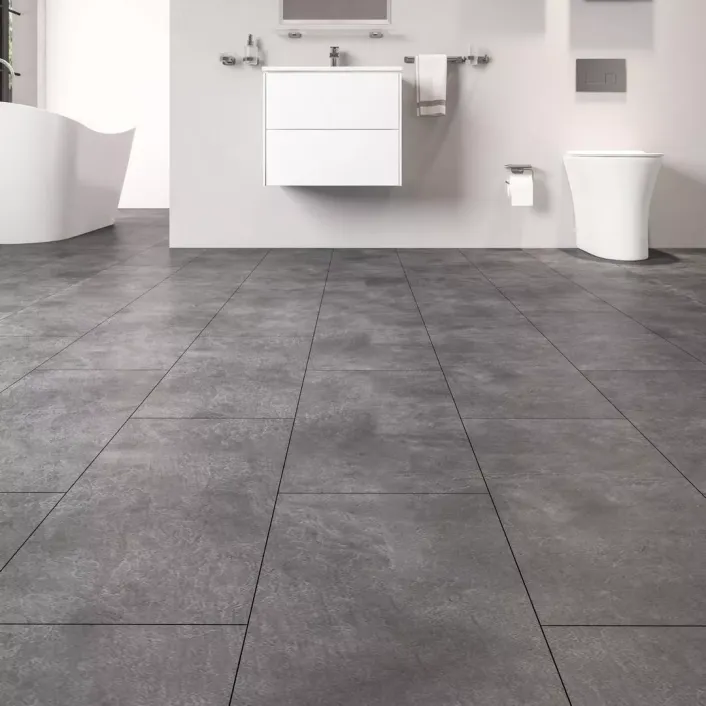 Eastbrook SPC Flooring Tile Collection 606 x 303 Charcoal Slate