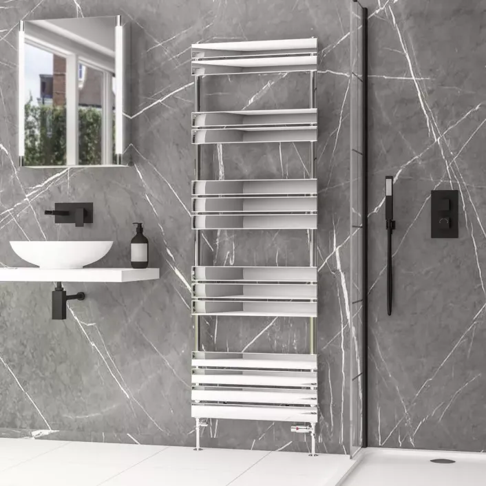 Eastbrook Addington II Towel Rail 1750 x 600 Type10 Chrome