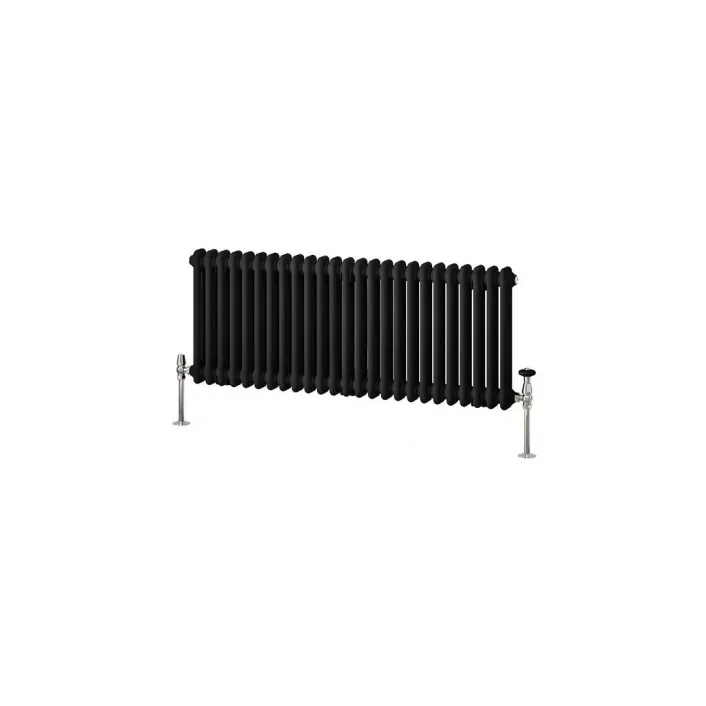 Eastbrook Imperia 2 Column Radiator 450 x 1145mm Matt Black