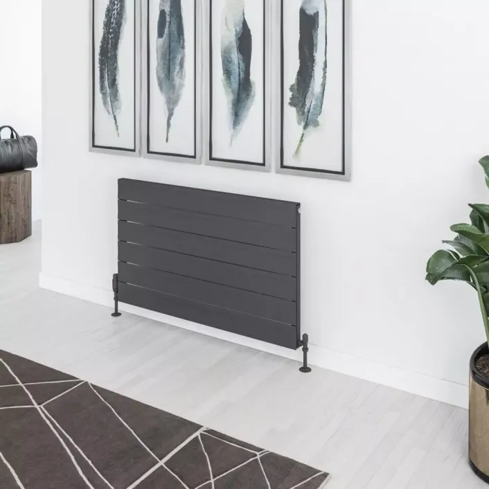 Eastbrook Berkeley 603 x 1000 Aluminium Radiator Matt Anthracite