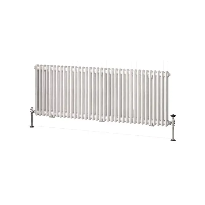 Eastbrook Imperia 2 Column Radiator 600 x 1640mm Gloss White