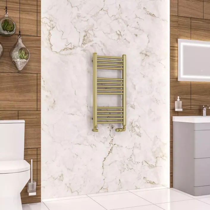 Eastbrook Wendover Straight Multirail 800 x 400 Brushed Brass