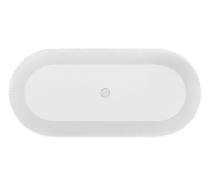 Eastbrook Sandford 1600x740x580mm (440mm Depth) Freestanding Bath - White
