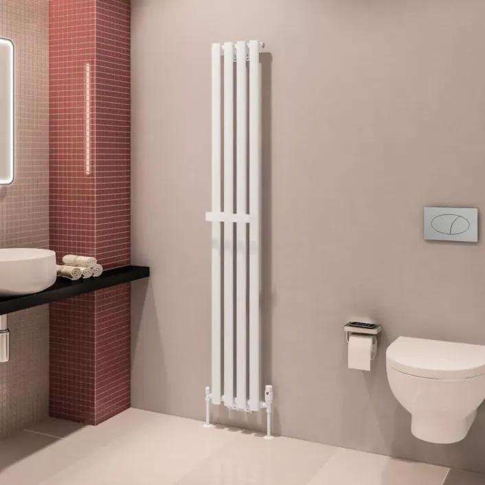Eastbrook Tunstall V Towel Hanger 280mm Matt White