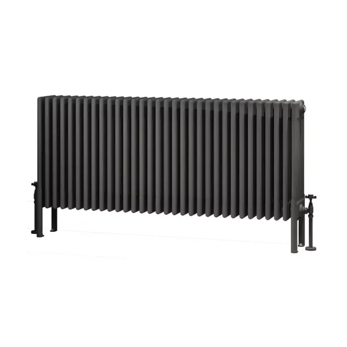 Eastbrook Imperia 6 Column Radiator 600 x 1460mm Matt Anthracite