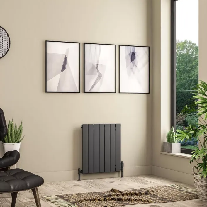 Eastbrook Addington II Radiator 600 x 522 Type10 Matt Anthracite