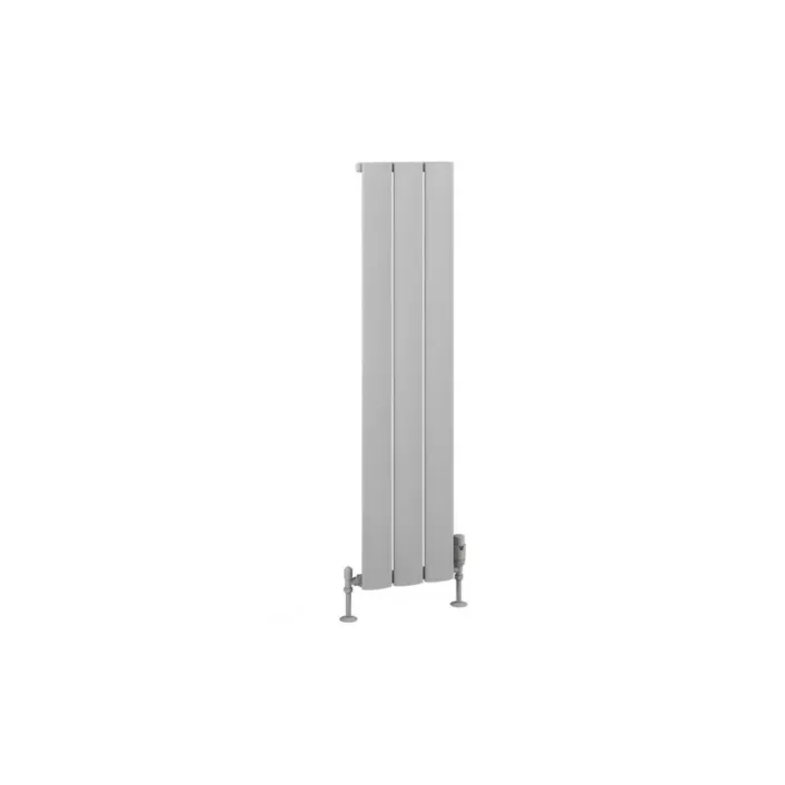 Eastbrook Malmesbury 1200 x 280 Aluminium Radiator Matt Grey