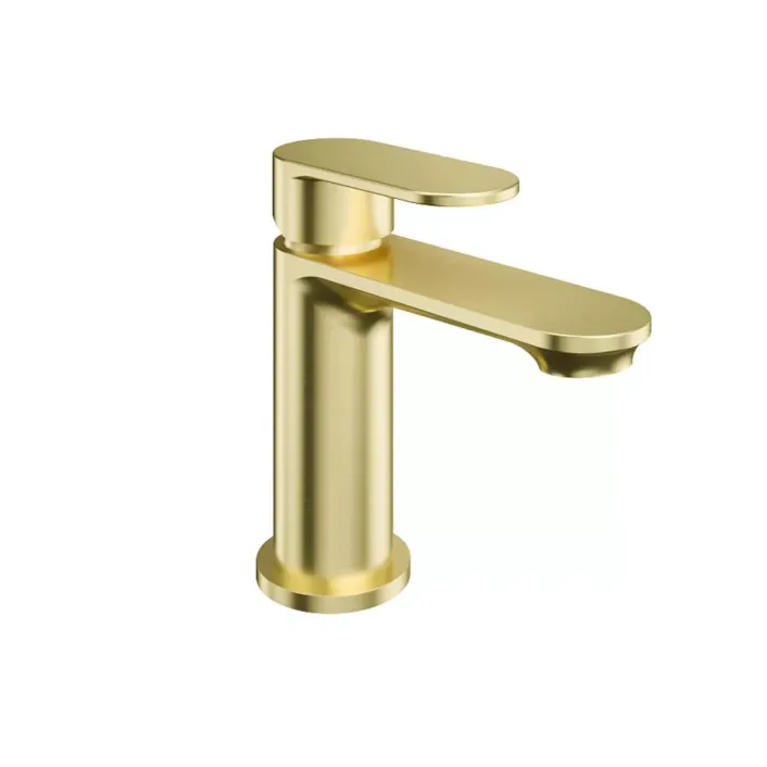 Eastbrook Elsted Basin Tap with Waste - Brushed Brass