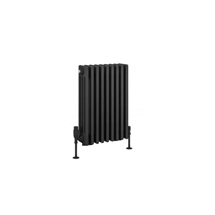 Eastbrook Rivassa 4 Column Radiator 600 x 425mm Matt Anthracite