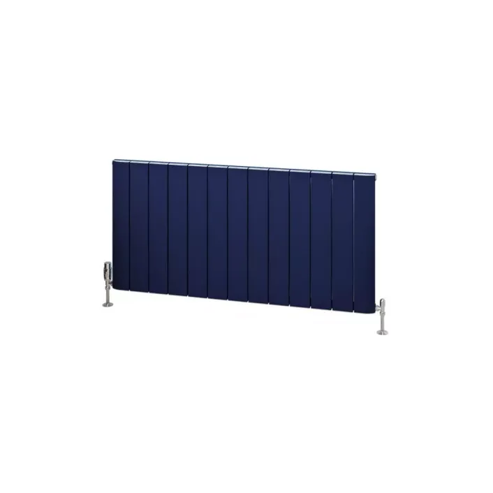 Eastbrook Withington 600 x 1230 Aluminium Radiator Matt Cobalt Blue