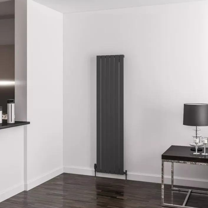 Eastbrook Addington Aluminium 1800 x 440 Radiator Type10 Matt Anthracite
