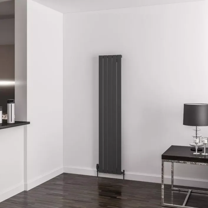 Eastbrook Addington Aluminium 1800 x 366 Radiator Type10 Matt Anthracite