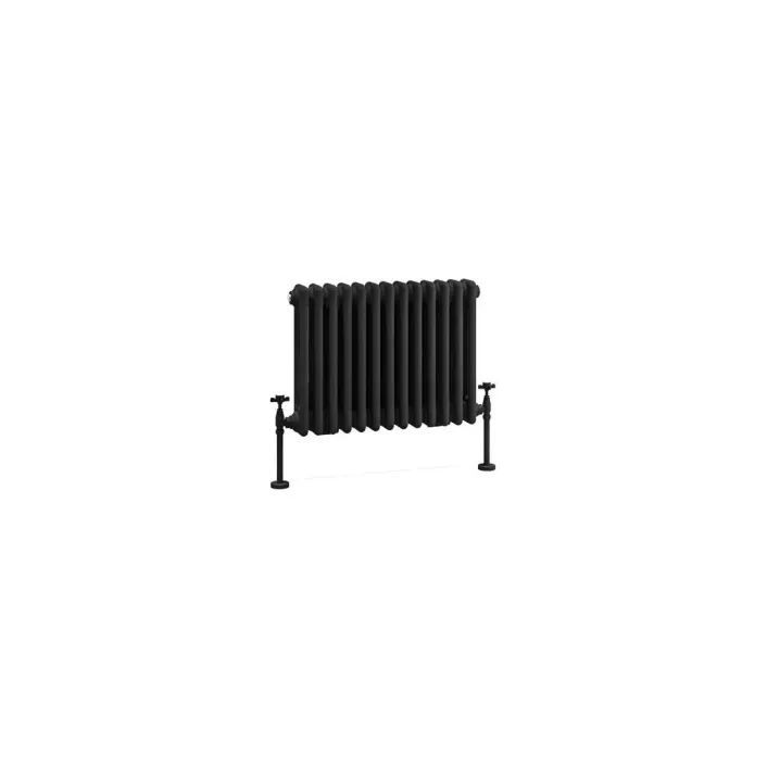 Eastbrook Imperia 3 Column Radiator 450 x 605mm Matt Black