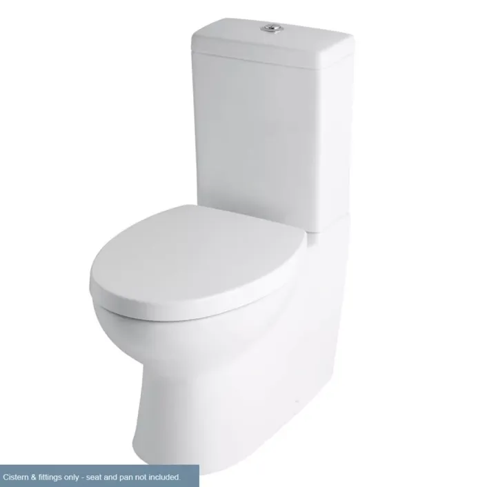 Eastbrook Crowthorne Cistern with Fittings - White