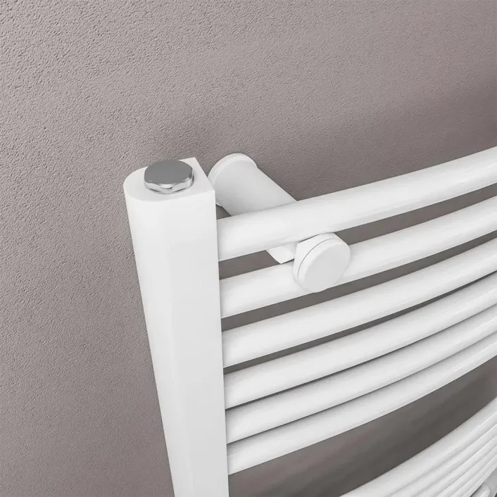 Eastbrook Wingrave Curved Multirail 1000 x 500 Gloss White