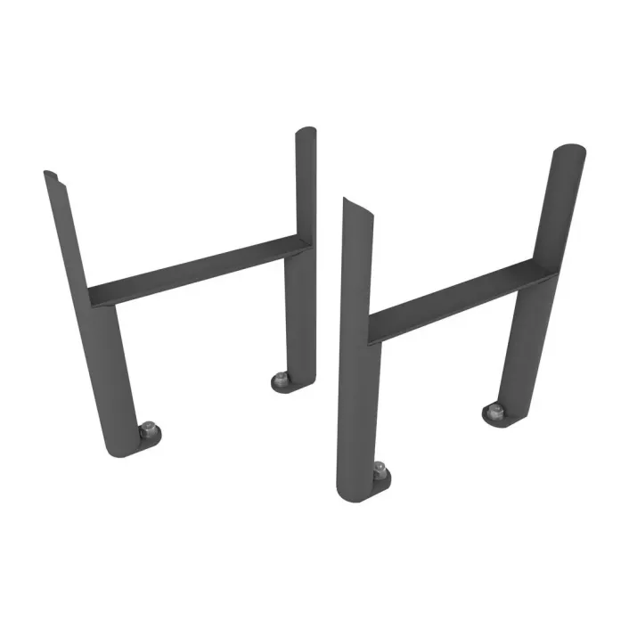 Eastbrook Imperia 6 Column Radiator Feet (Pair) Matt Anthracite