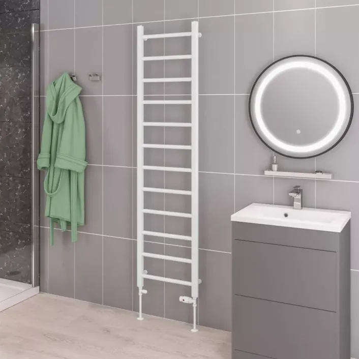 Eastbrook Tuscan Multirail 1750 x 450 Gloss White