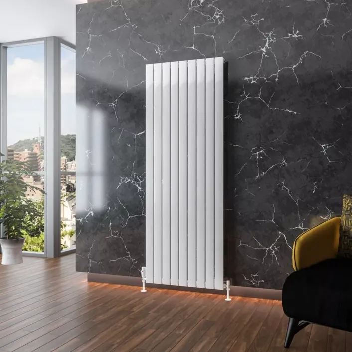 Eastbrook Addington Aluminium 1800 x 662 Radiator Type10 Gloss White