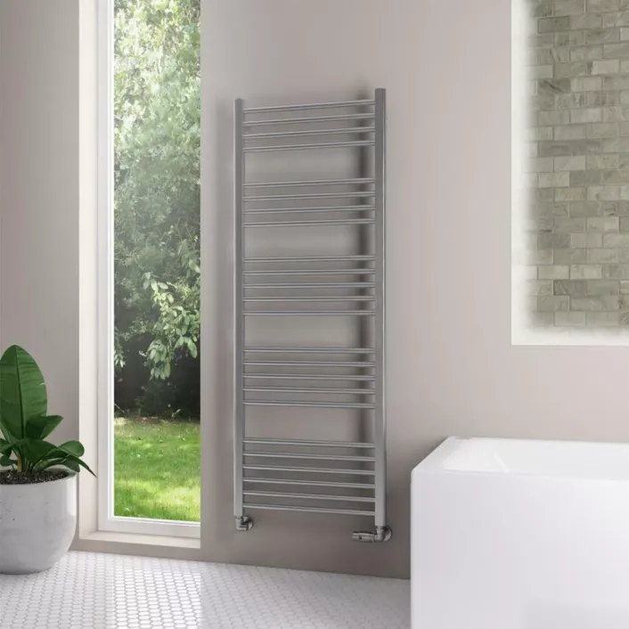 Eastbrook Wendover Straight Stainless Steel Multirail 1600 x 600 Brushed