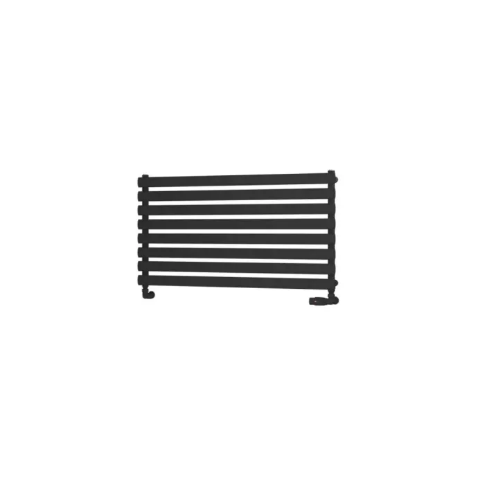 Eastbrook Tunstall 560 x 1000 Towel Rail Matt Black