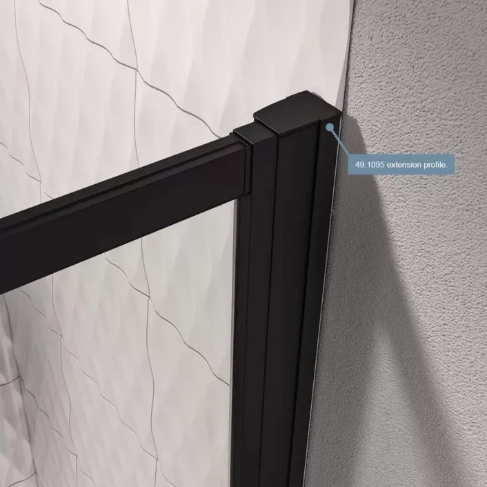 Eastbrook Vantage 2000 6mm Extension Profile - Matt Black