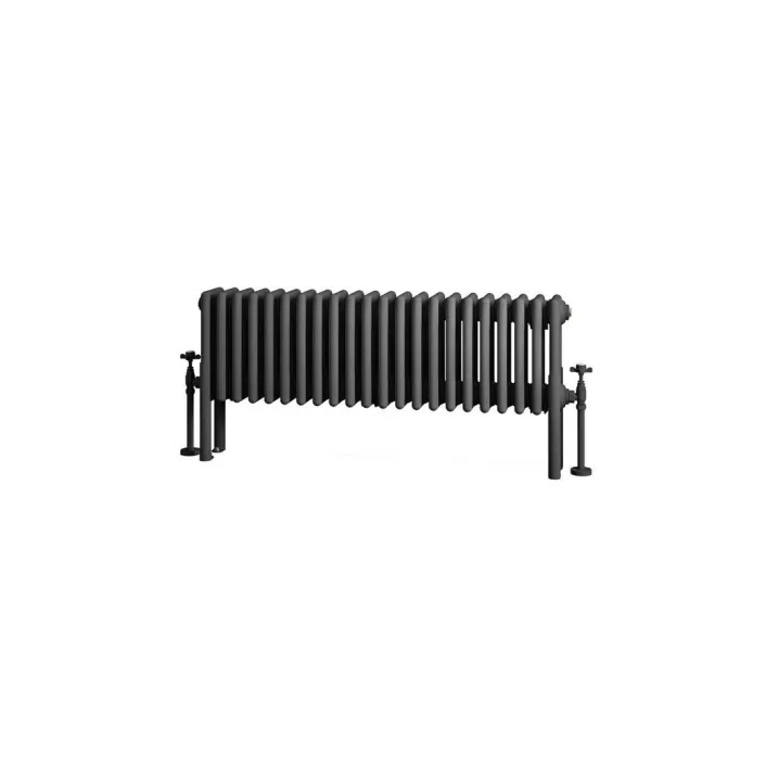 Eastbrook Imperia 4 Column Radiator 300 x 1010mm Matt Anthracite