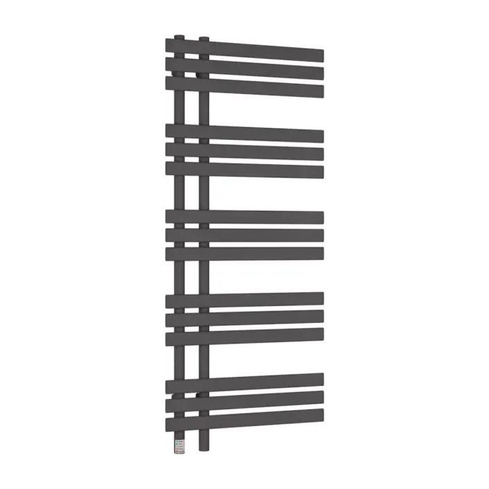 Eastbrook Loddon Dry Element Towel Rail 1200 x 500 Matt Anthracite