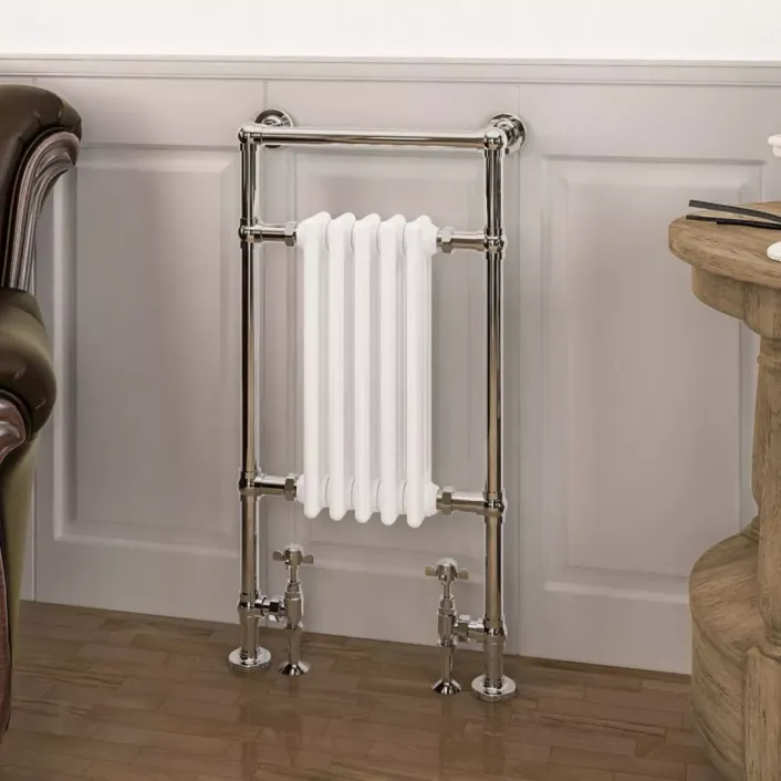 Eastbrook Avon 960 x 500 Chrome / Gloss White