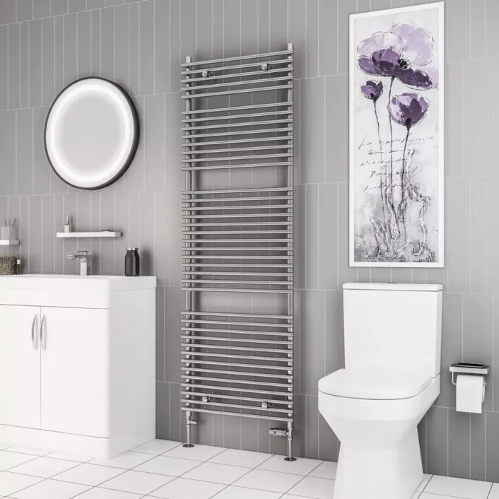Eastbrook Tube on Tube 1800x600 Chrome