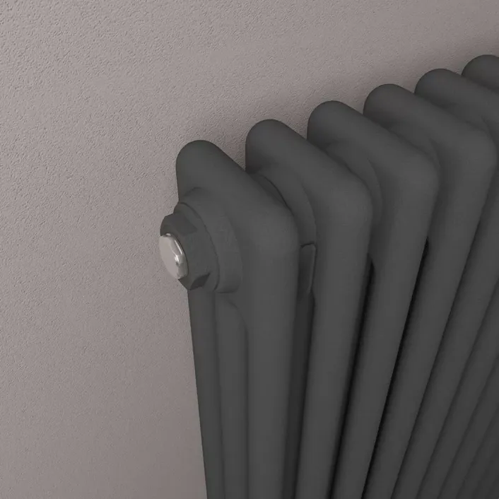 Eastbrook Imperia 3 Column Radiator 1800 x 290mm Matt Anthracite