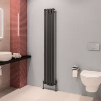 Eastbrook Tunstall 1800 x 280 Radiator Matt Anthracite