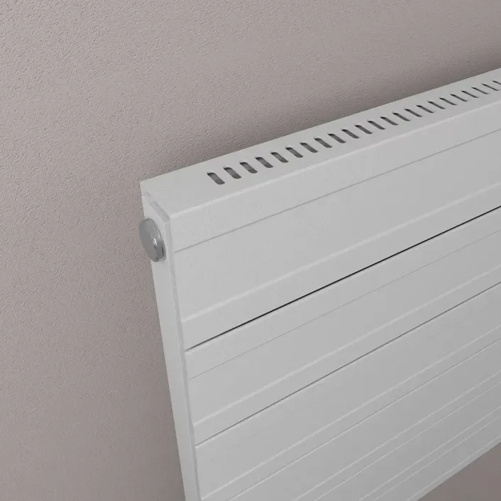 Eastbrook Berkeley 603 x 600 Aluminium Radiator Matt Grey