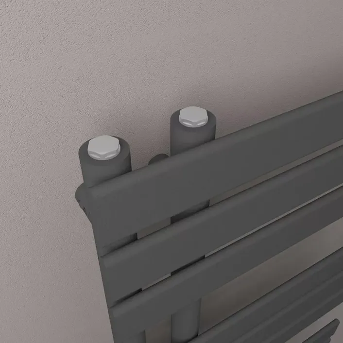 Eastbrook Brockworth All Electric Towel Rail 1200 x 500mm Matt Anthracite
