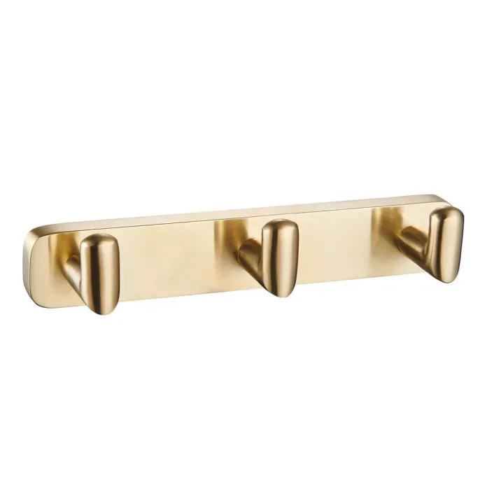 Eastbrook Asti Robe Hook - Brushed Brass