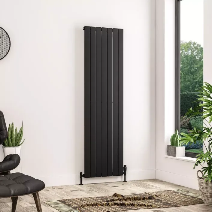Eastbrook Addington II Radiator 1800 x 522 Type10 Matt Black