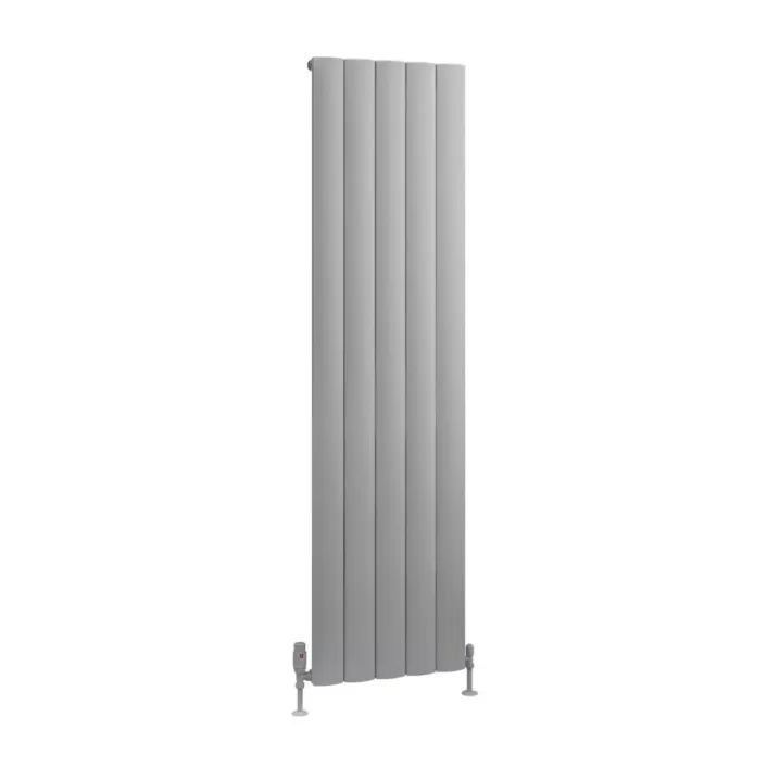 Eastbrook Tordino 1800 x 470 Aluminium Radiator Matt Grey