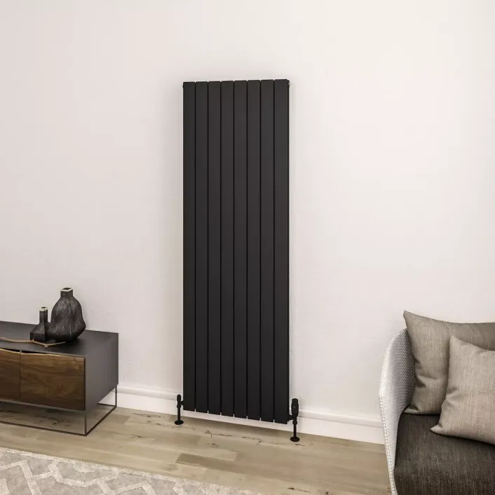 Eastbrook Addington II Radiator 1800 x 596 Type20 Matt Black