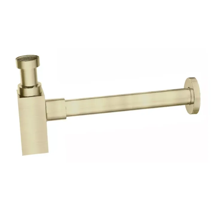 Eastbrook Cottisford Square Bottle Trap Brushed Brass