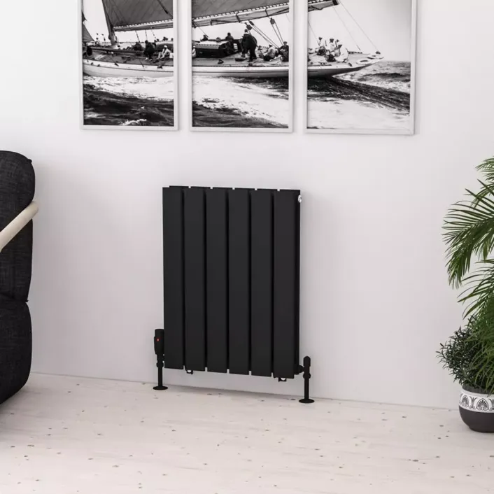 Eastbrook Warrington 600 x 456 Radiator Type20 Matt Black