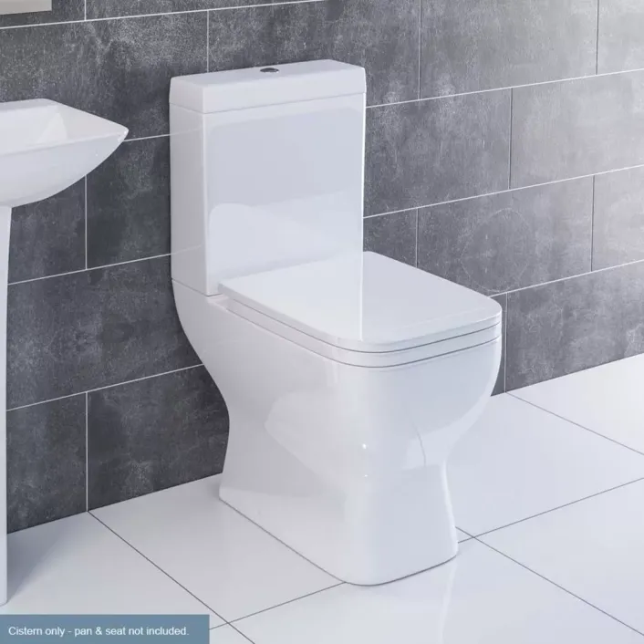 Eastbrook Wingrave II Cistern - White