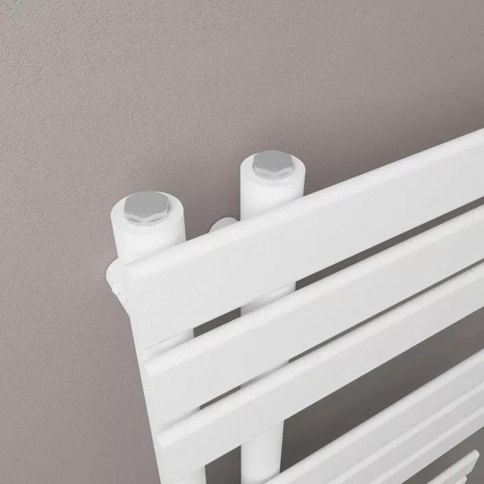 Eastbrook Brockworth All Electric Towel Rail 1200 x 500mm Matt White