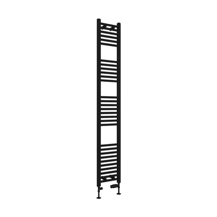 Eastbrook Wingrave 1800 x 300 Straight Multirail Matt Black