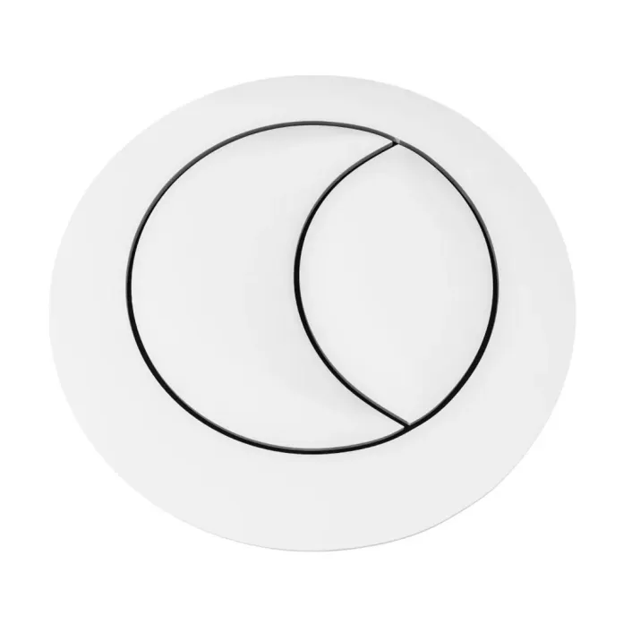 Eastbrook Cistern Flush Button Matt - White