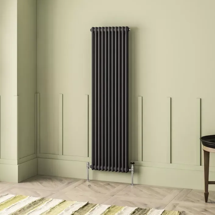 Eastbrook Imperia 2 Column Radiator 1800 x 515mm Matt Anthracite