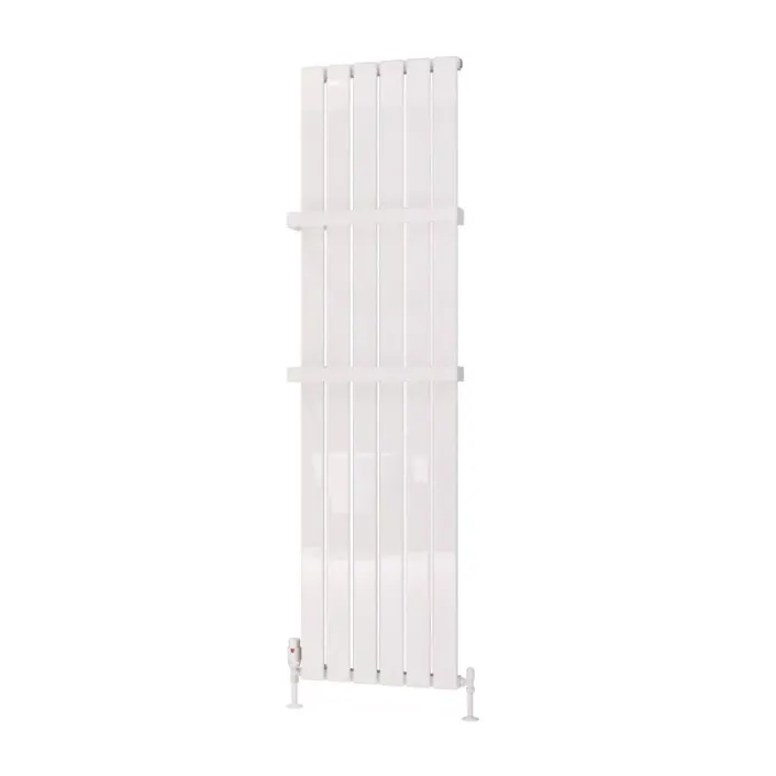 Eastbrook Deddington Vertical 470mm Towel Hanger Gloss White