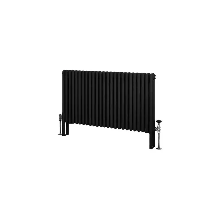 Eastbrook Imperia 3 Column Radiator 600 x 1145mm Matt Black