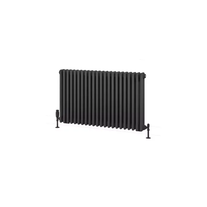 Eastbrook Rivassa 3 Column Radiator 600 x 1010mm Matt Anthracite