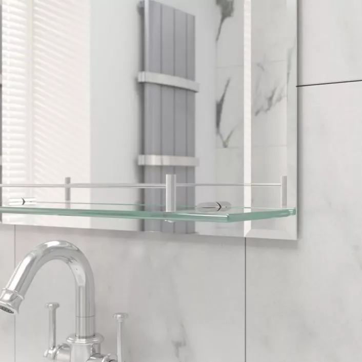 Eastbrook Savannah Mirror 750 x 550 with Shelf
