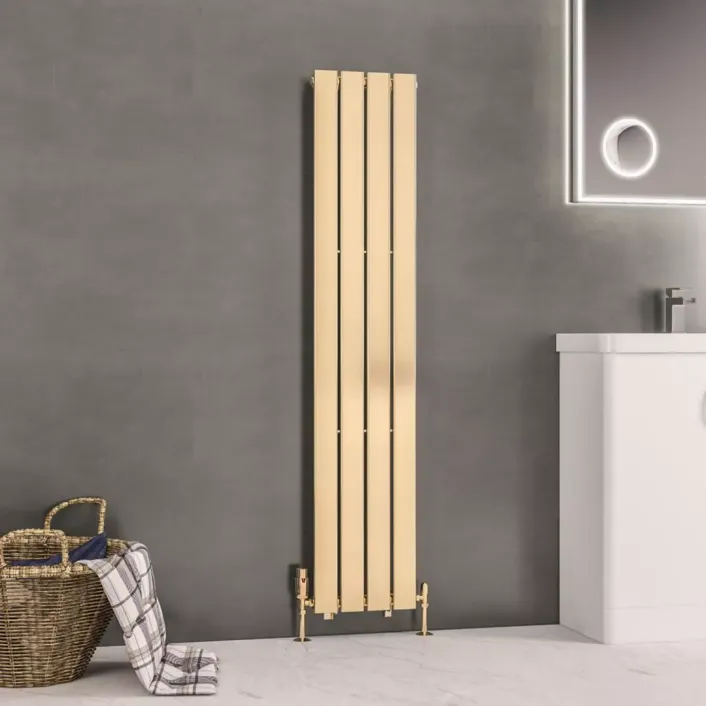 Eastbrook Warrington 1500 x 300 Radiator Type10 Brushed Brass