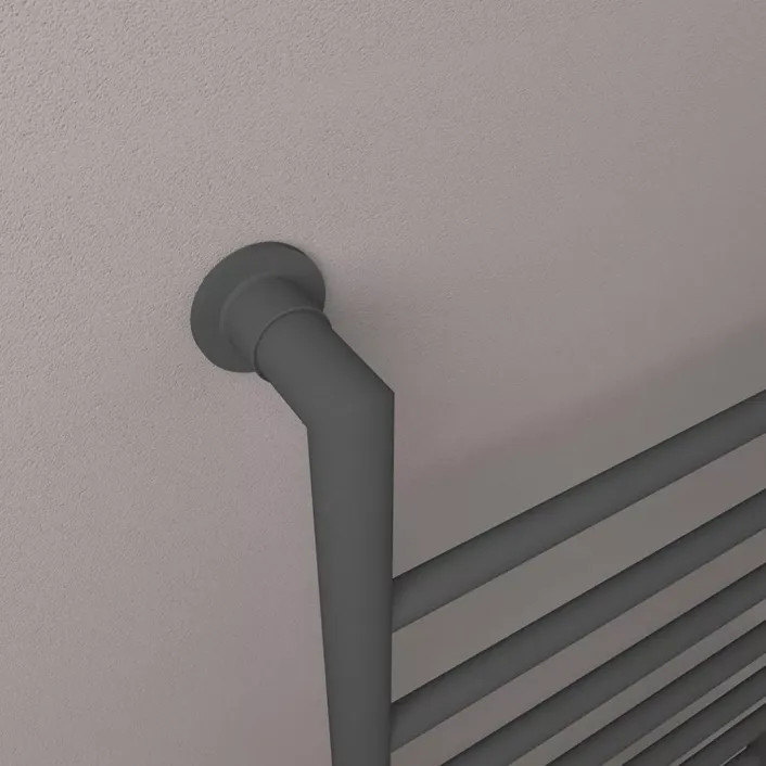 Eastbrook Eshton 800 x 600mm. Towel Rail Matt Anthracite